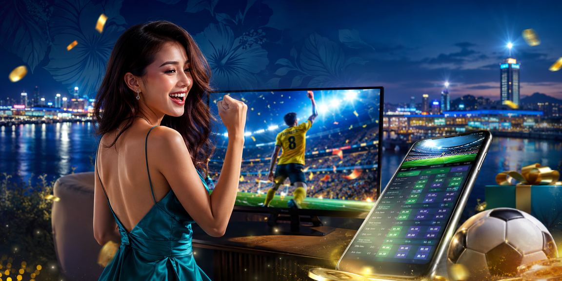 User placing mobile sports bets on 60an's responsive interface